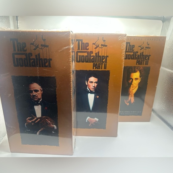🆕 The Godfather Collection (VHS, 1992, 6-Tape Set) Factory Sealed, collector - Picture 1 of 5